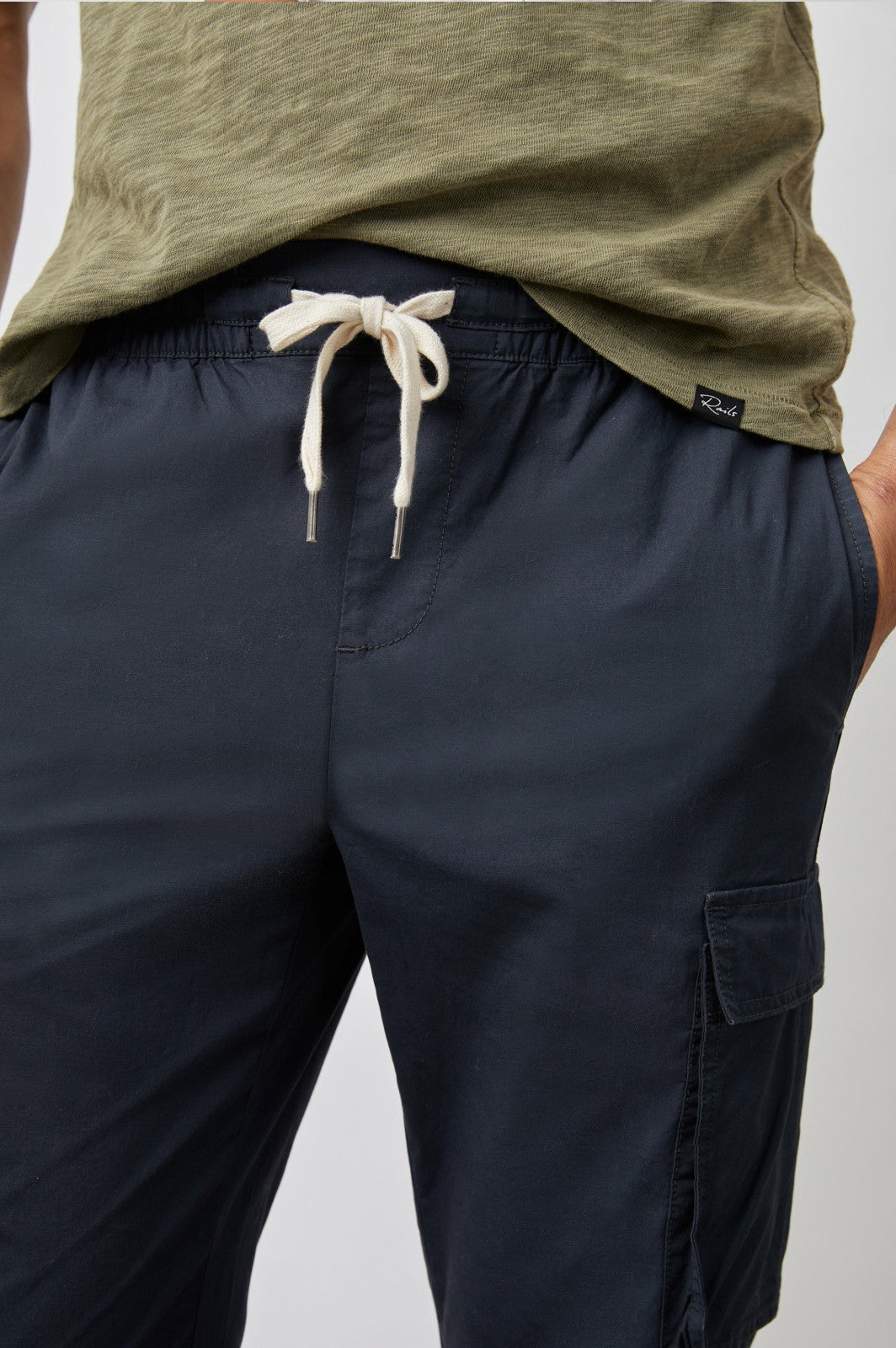 EMMERSON PANT - WASHED BLACK| Rails discount