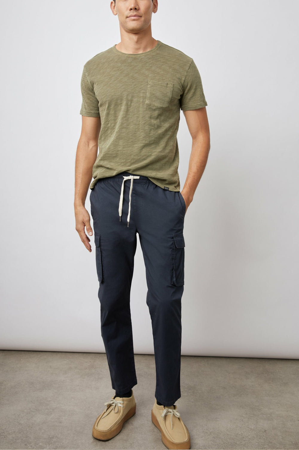 EMMERSON PANT - WASHED BLACK| Rails discount