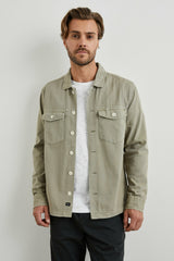 KEROUAC SHIRT JACKET - NATURAL| Rails on sale