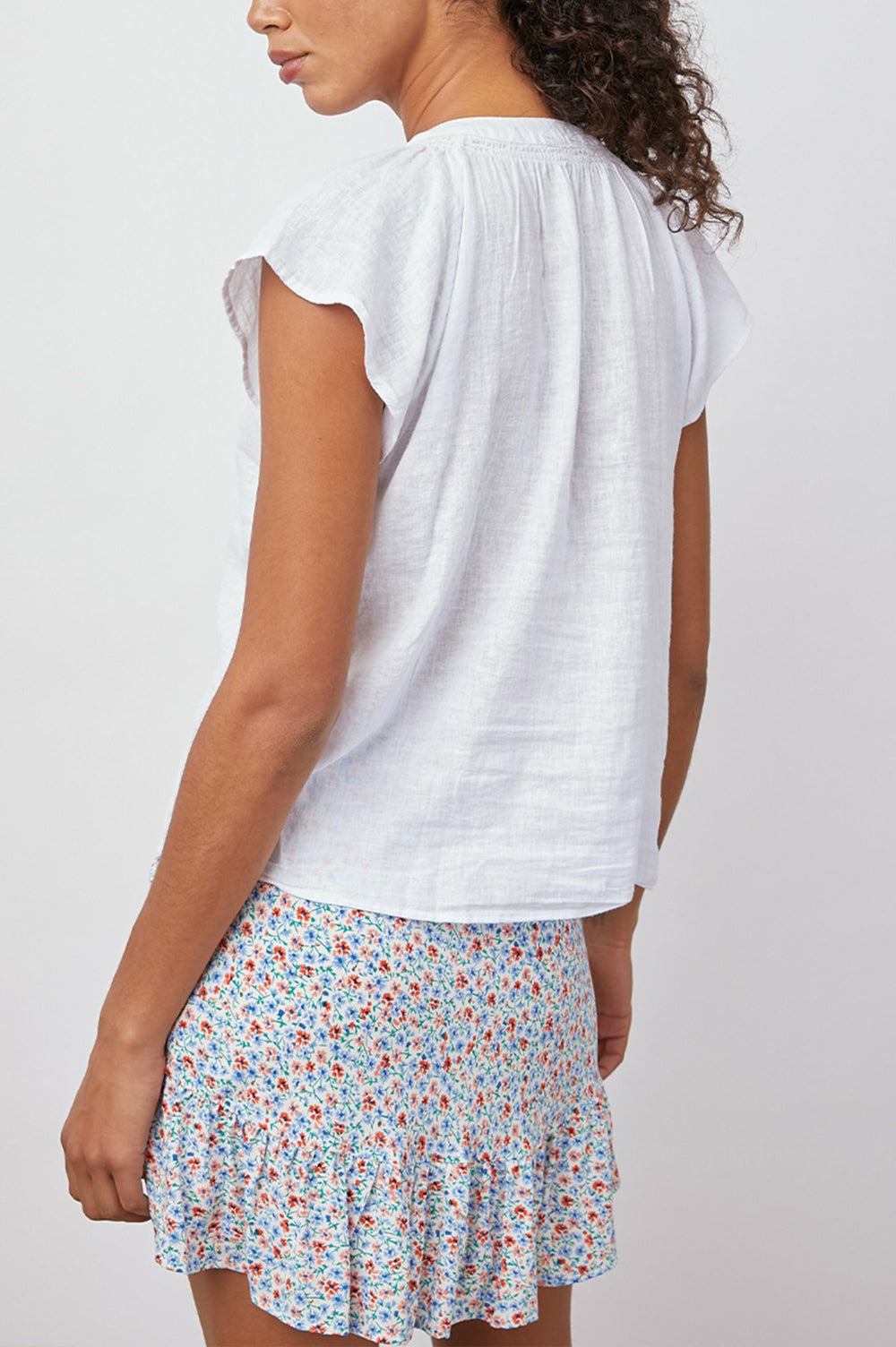 ALENA TOP - WHITE| Rails discount