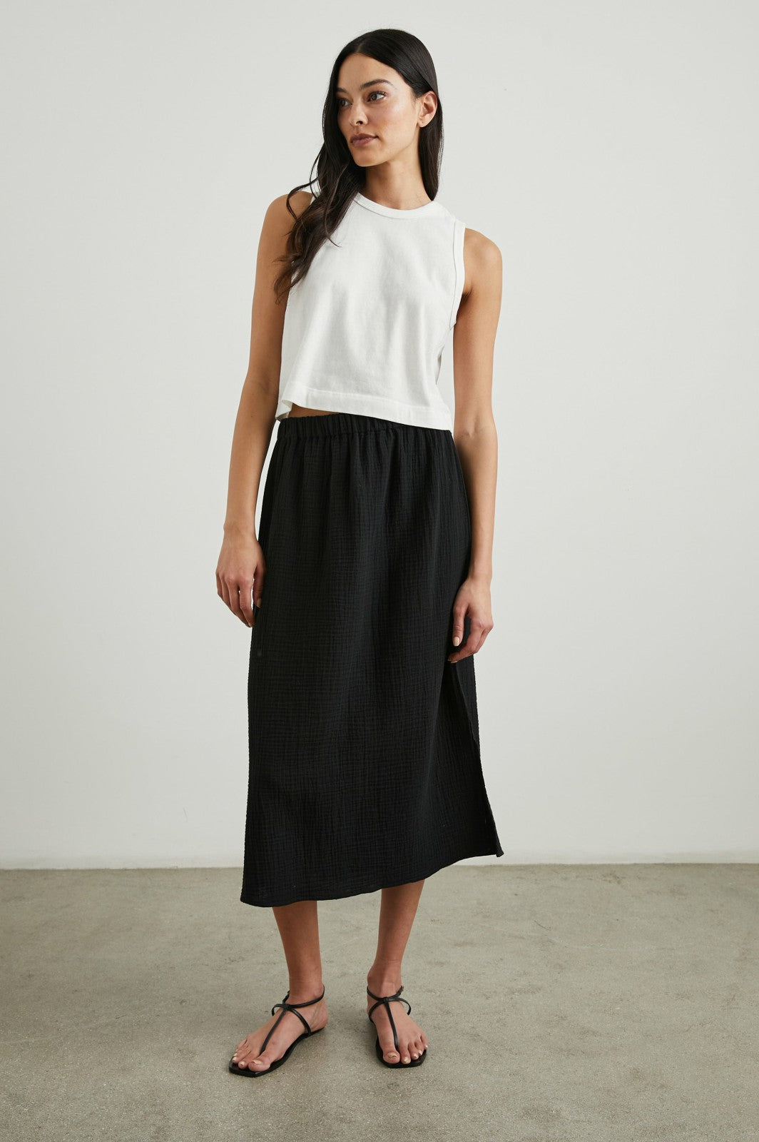 THE BOXY TANK - WHITE| Rails discount