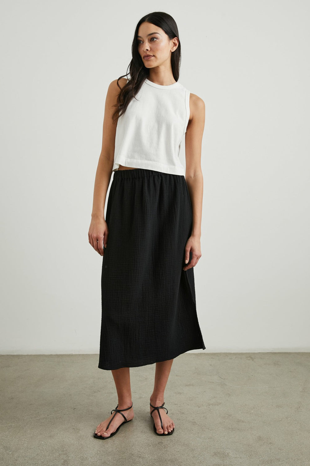 THE BOXY TANK - WHITE| Rails discount
