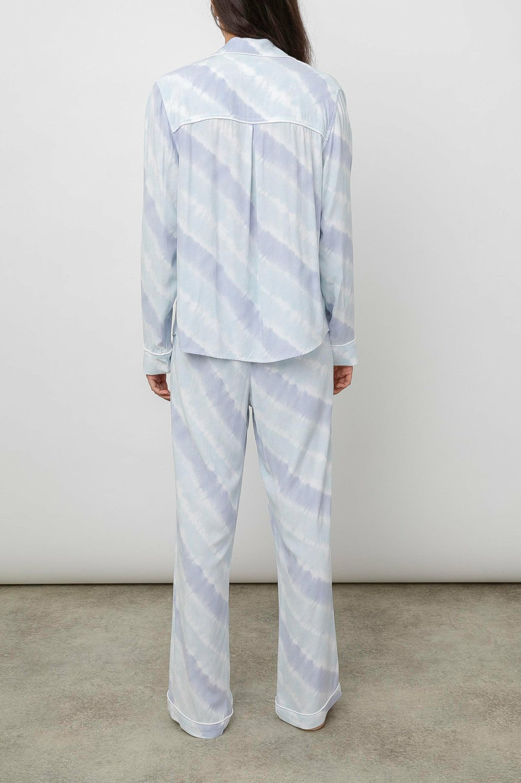 CLARA PAJAMA SET - CLOUD MIST TIE DYE| Rails outlet