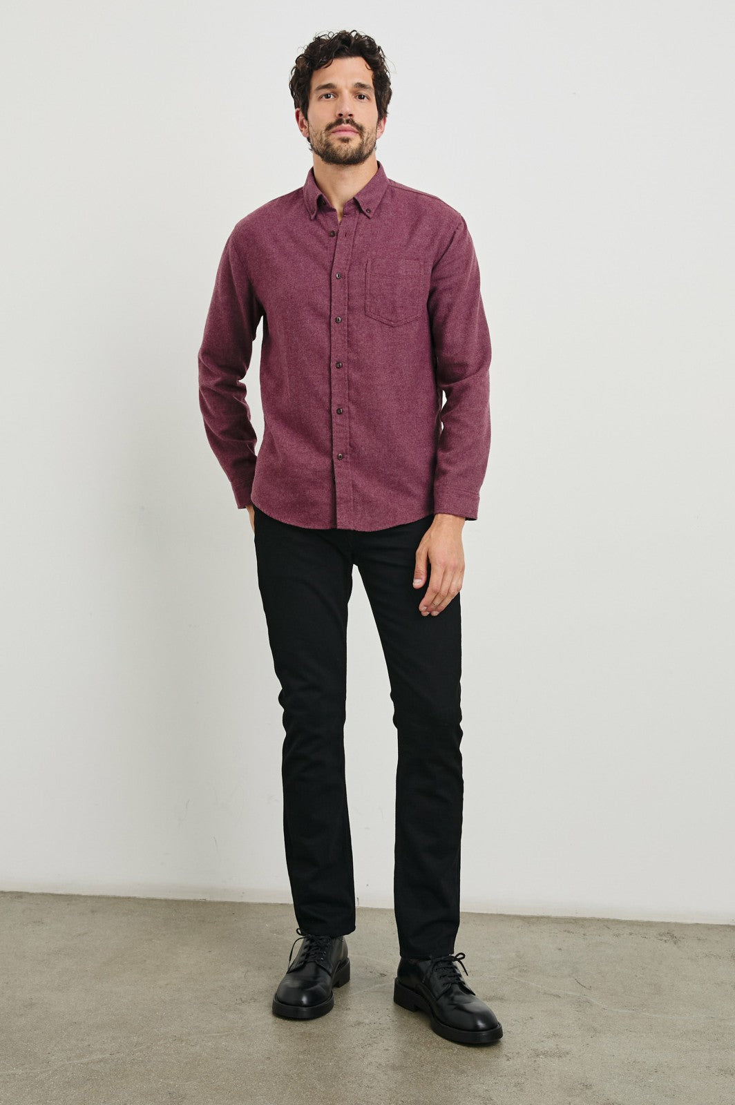 RUNSON SHIRT - CURRANT| Rails outlet