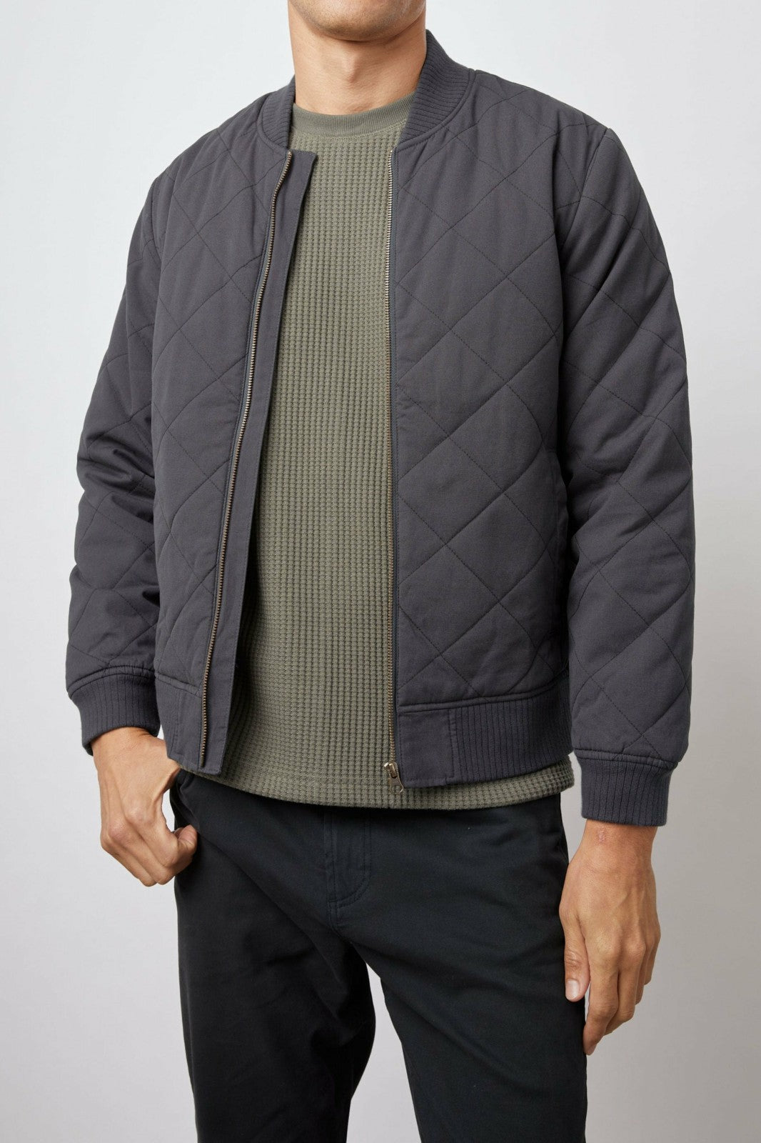 PENINSULA JACKET - WASHED BLACK| Rails outlet