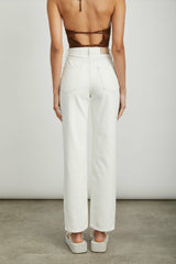 TOPANGA STRAIGHT - HIGH RISE STRAIGHT - ECRU| Rails sale