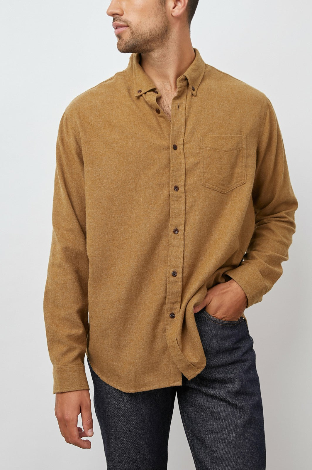 RUNSON SHIRT - GOLDEN ROD| Rails discount