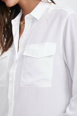 CORI SHIRT - SILK WHITE| Rails for sale