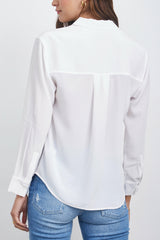 CORI SHIRT - SILK WHITE| Rails for sale