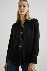 ANDREA TOP - BLACK| Rails outlet