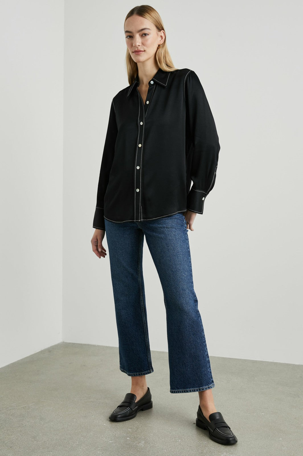 ANDREA TOP - BLACK| Rails outlet