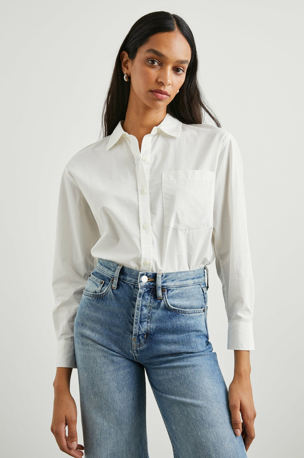 ARLO SHIRT - WHITE| Rails online