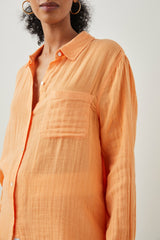 ELLIS SHIRT - PAPAYA| Rails for sale