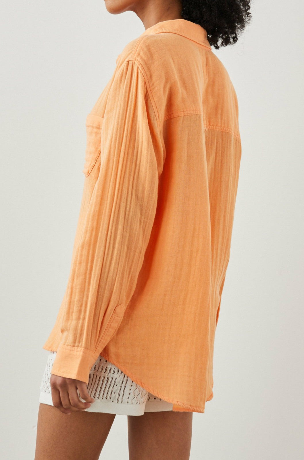 ELLIS SHIRT - PAPAYA| Rails for sale