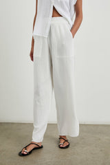 LEON PANT - WHITE| Rails online
