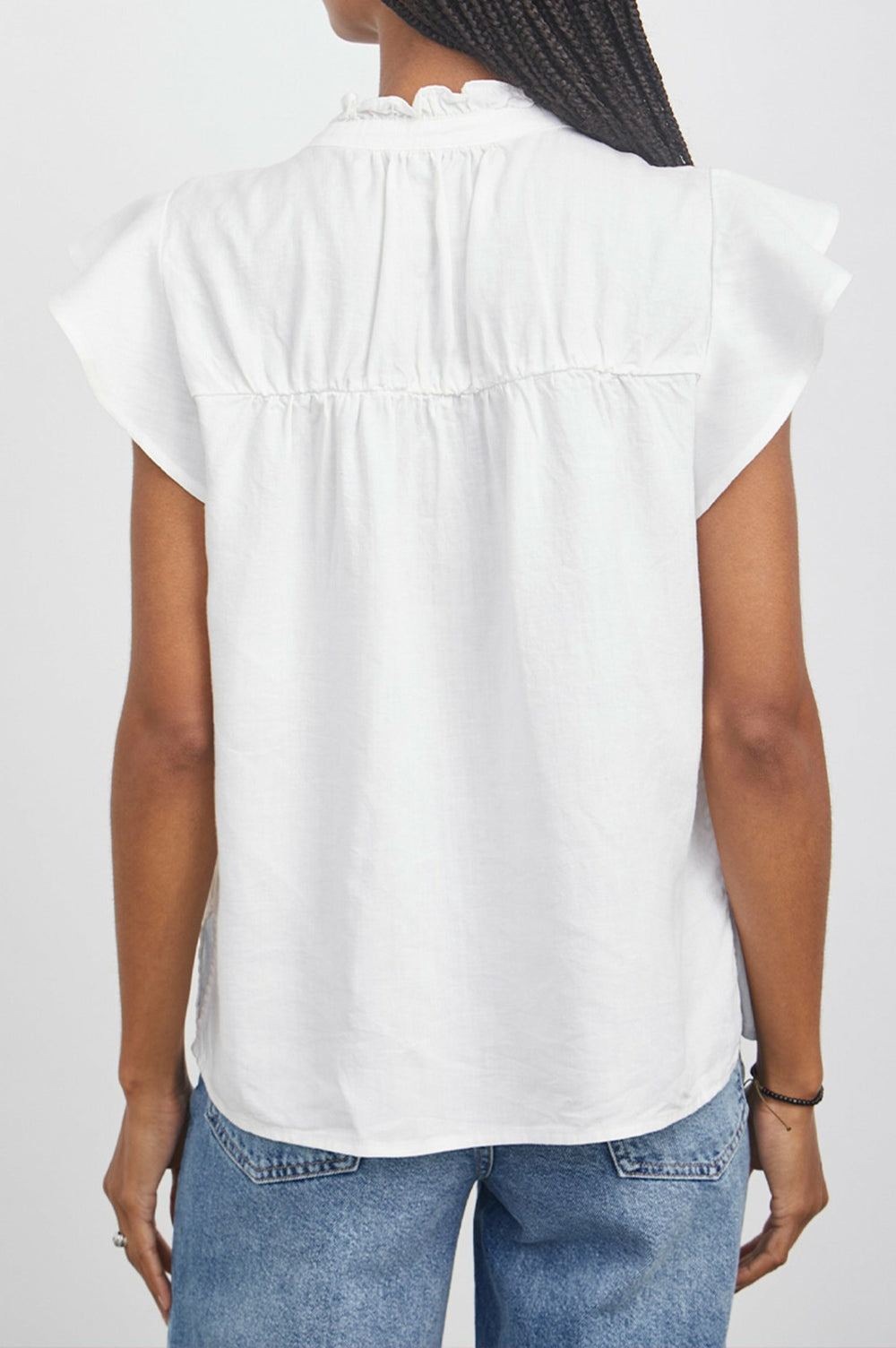 RUTHIE TOP - WHITE| Rails near me