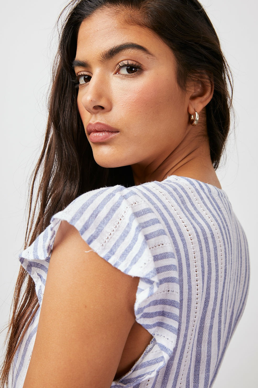 TARA DRESS - BLUE CATALINA STRIPE| Rails for sale