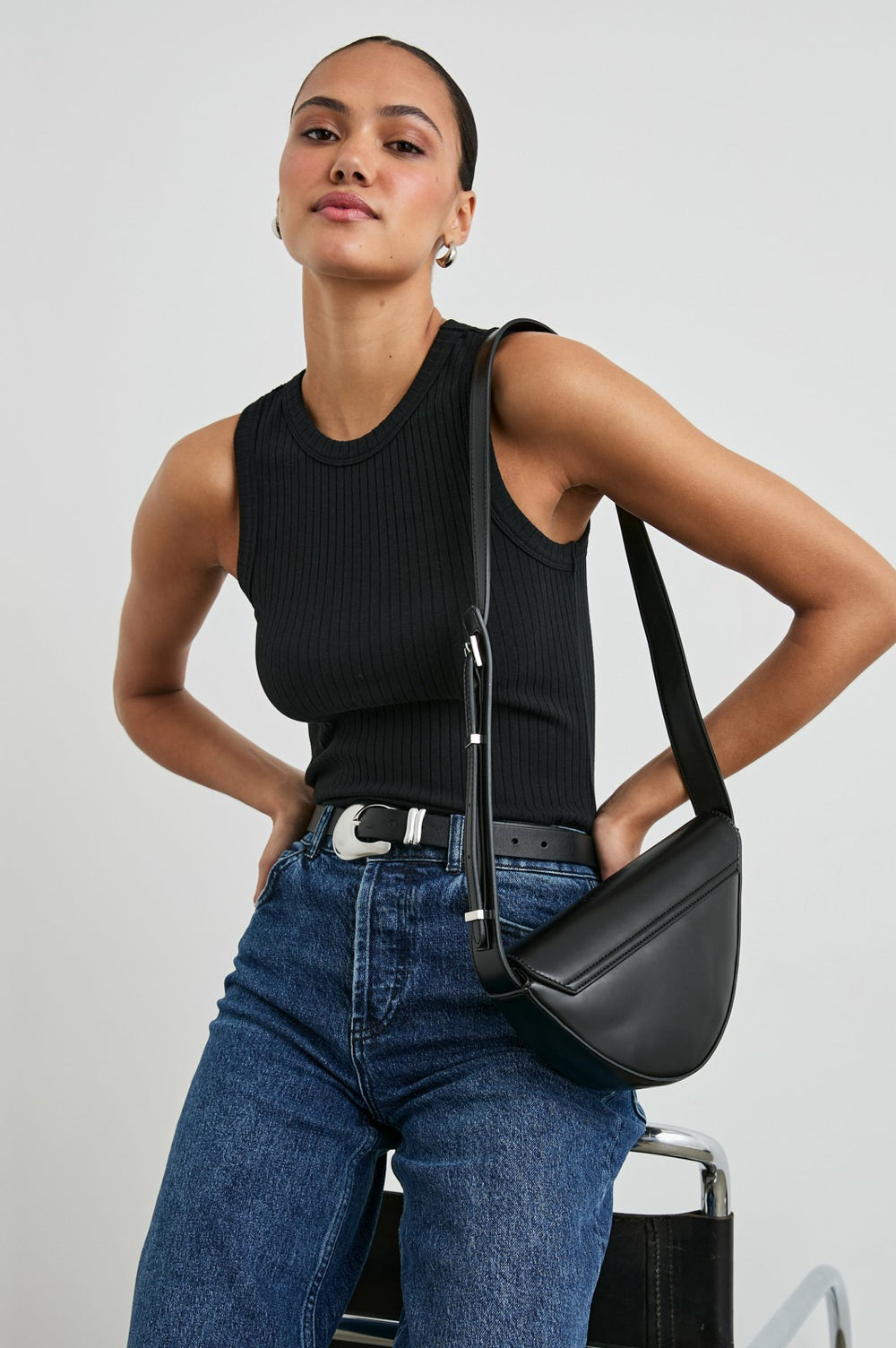 THE RACER TANK - TRUE BLACK| Rails online