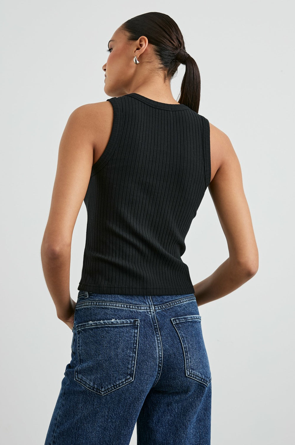 THE RACER TANK - TRUE BLACK| Rails online