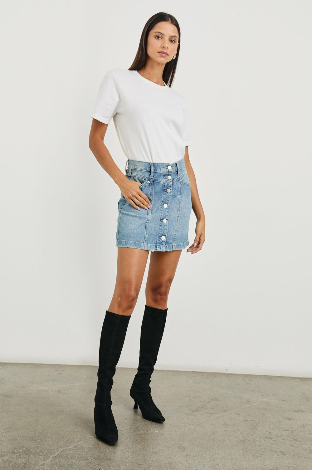 CANYON SKIRT - OLD INDIGO| Rails US