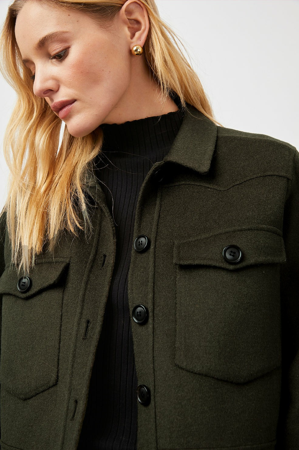 EASTON JACKET - OLIVE| Rails US