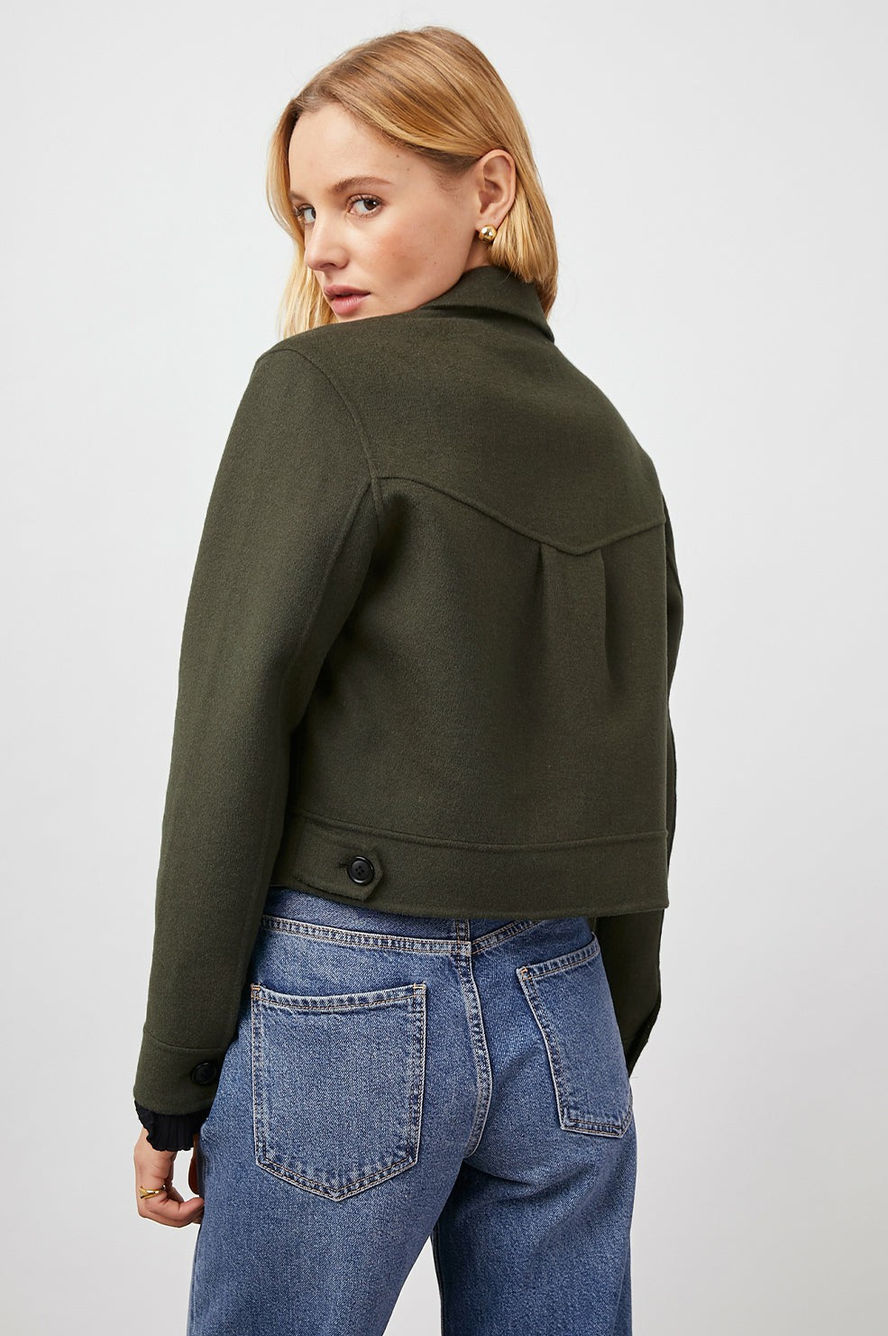 EASTON JACKET - OLIVE| Rails US