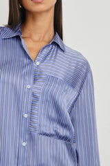 SPENCER SHIRT - MOONLIGHT STRIPE| Rails outlet