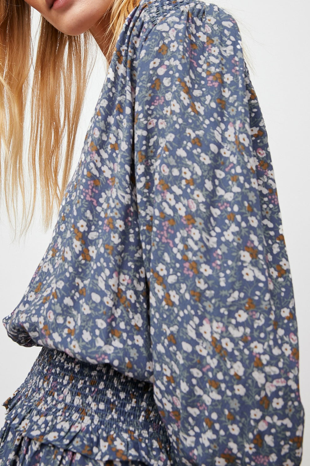 ZANA DRESS - BLUE DITSY FLORAL| Rails on sale