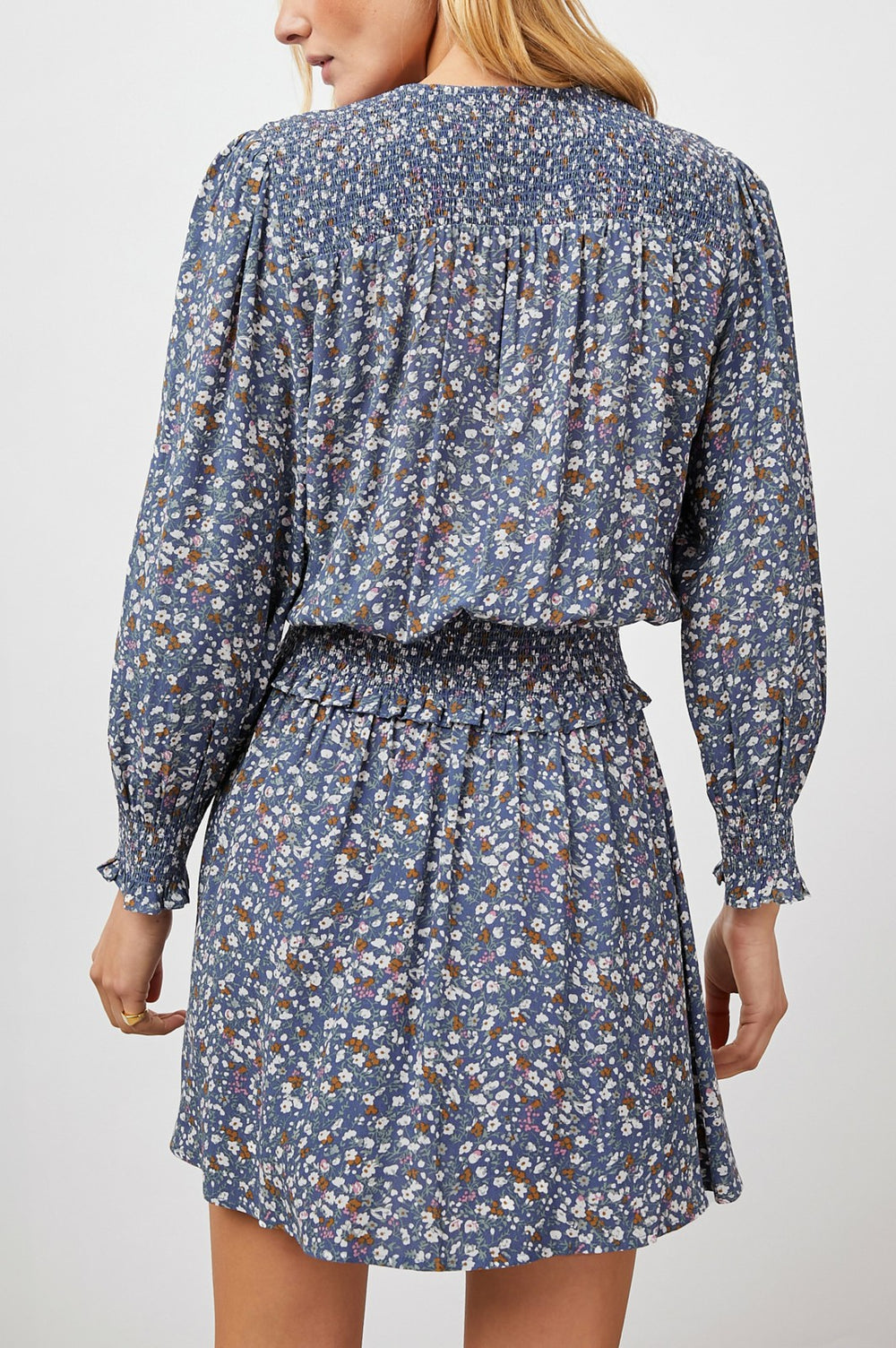 ZANA DRESS - BLUE DITSY FLORAL| Rails on sale