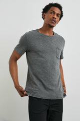 SKIPPER T-SHIRT - WASHED BLACK| Rails sale