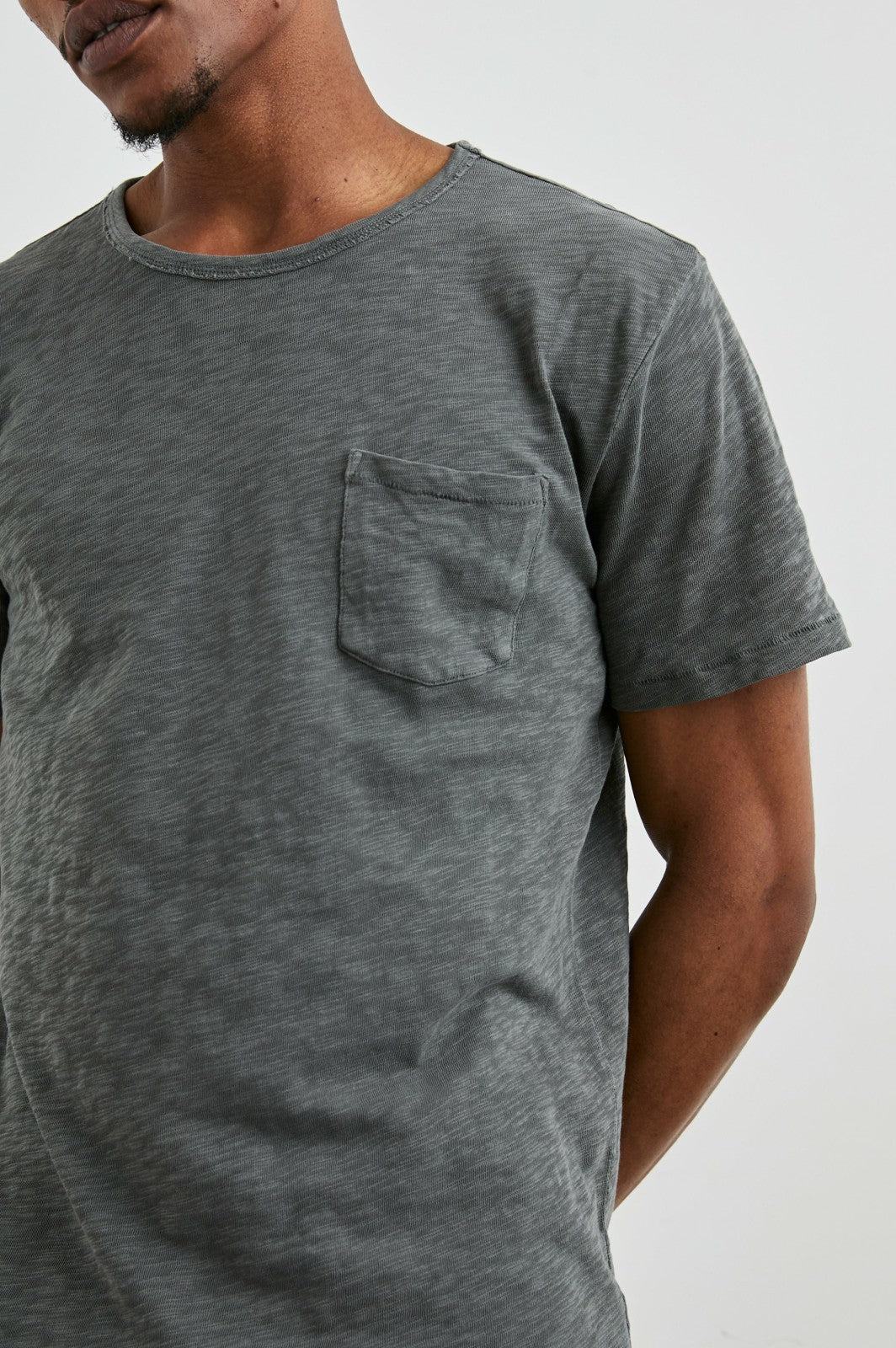 SKIPPER T-SHIRT - WASHED BLACK| Rails sale