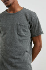 SKIPPER T-SHIRT - WASHED BLACK| Rails sale