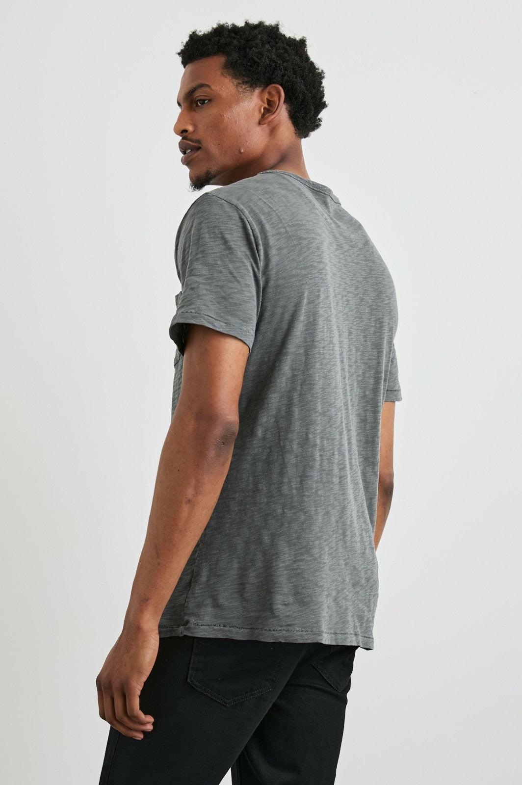SKIPPER T-SHIRT - WASHED BLACK| Rails sale
