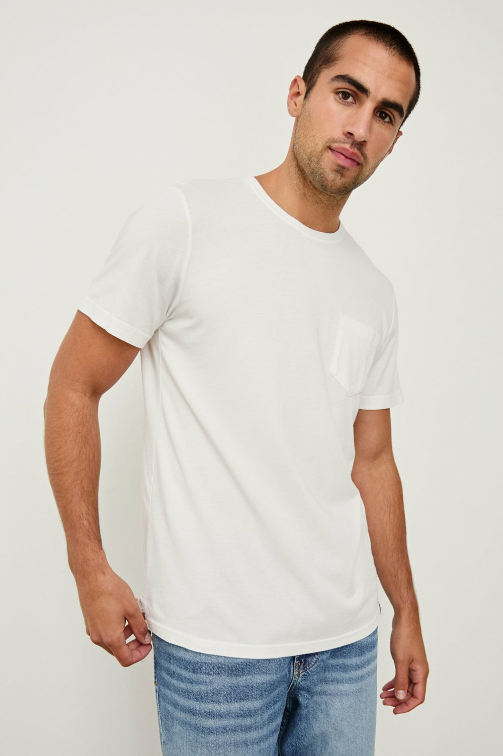 JOHNNY T-SHIRT - WHITE| Rails discount