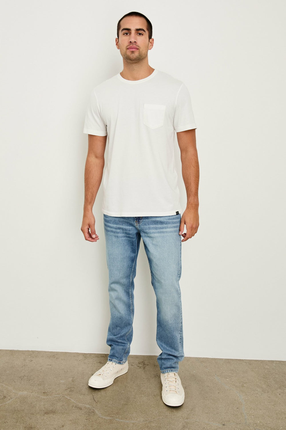 JOHNNY T-SHIRT - WHITE| Rails discount