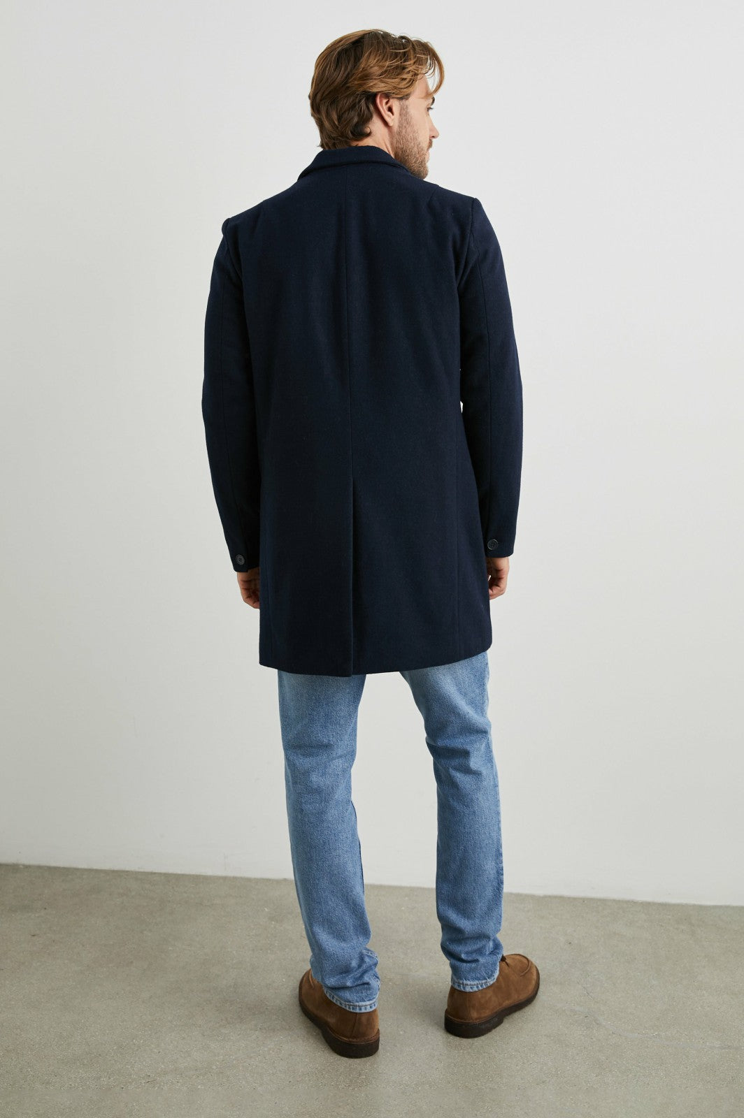 LARK COAT - NAVY| Rails US