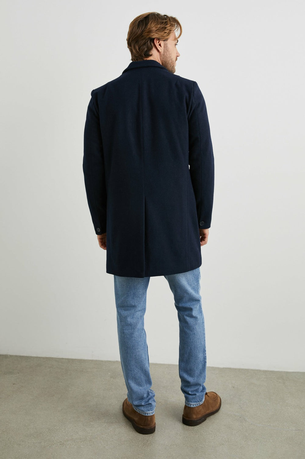 LARK COAT - NAVY| Rails US