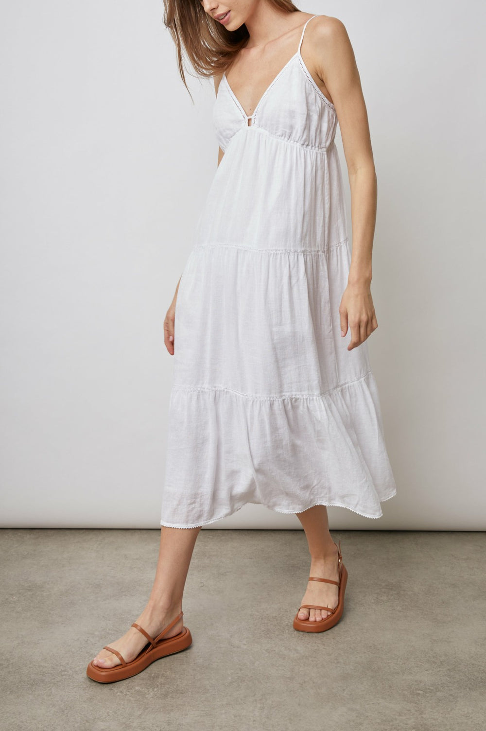 AVRIL DRESS - WHITE LACE DETAIL| Rails for sale
