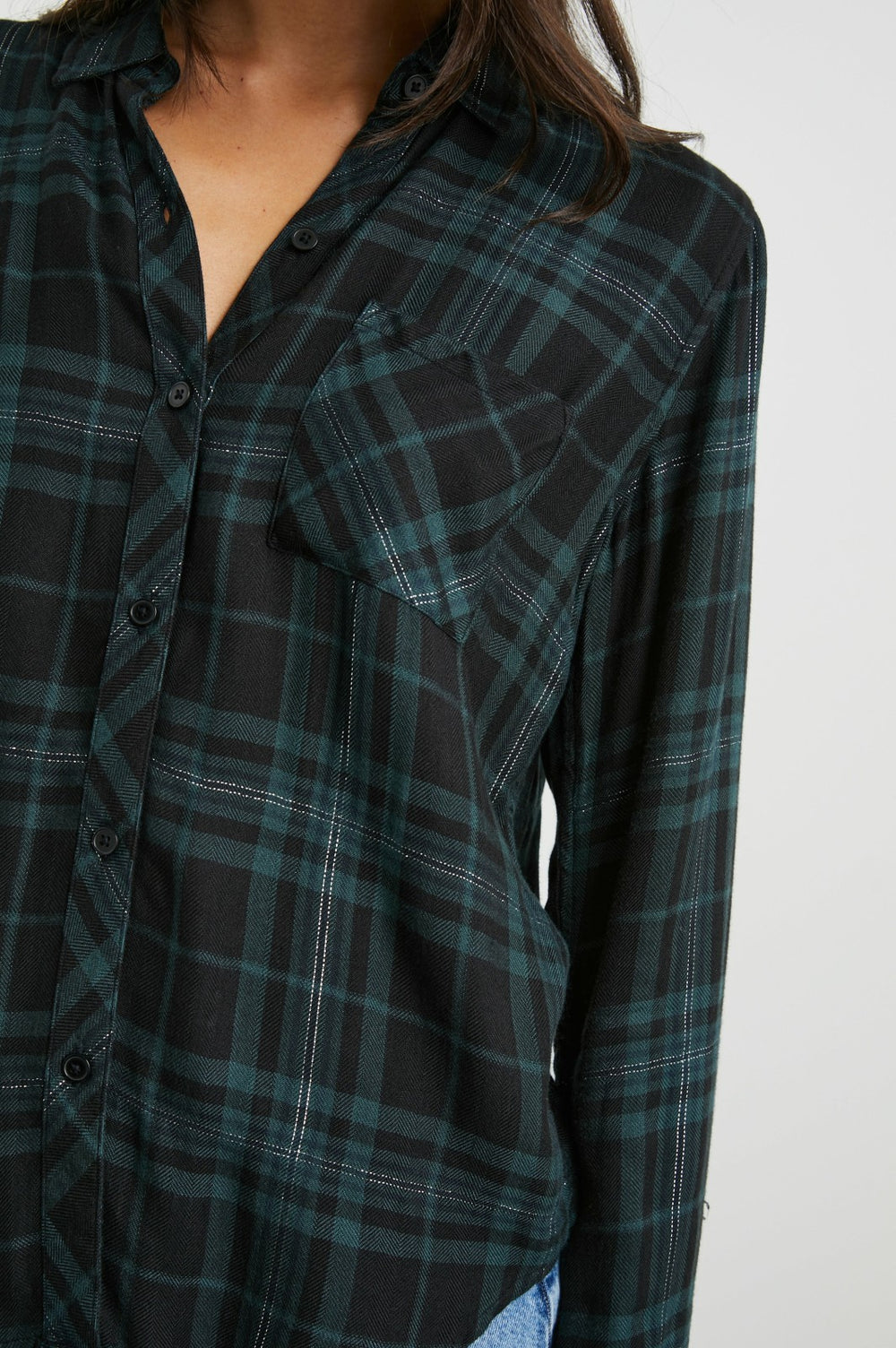 HUNTER SHIRT - FOREST SLATE TINSEL| Rails online