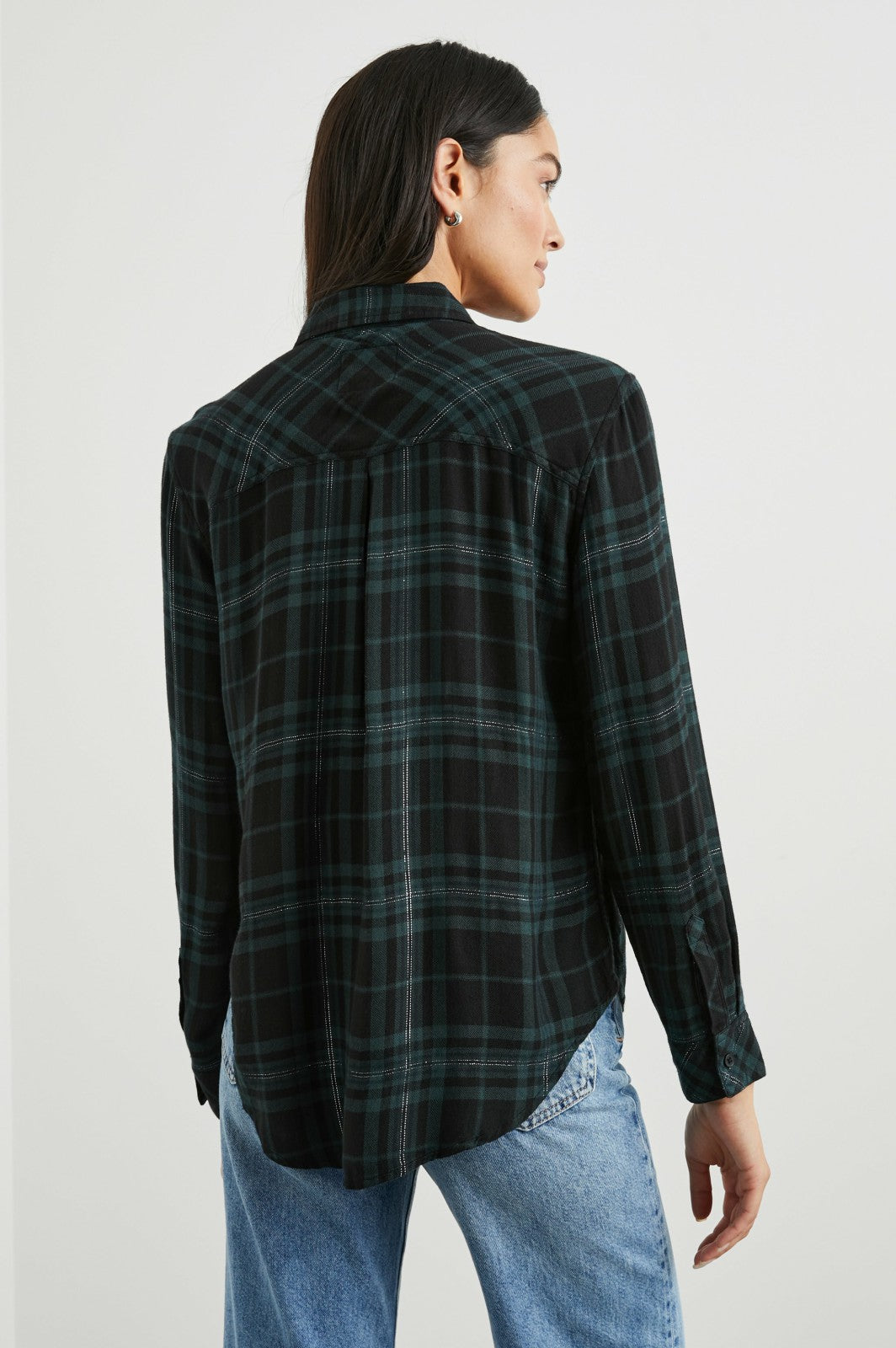 HUNTER SHIRT - FOREST SLATE TINSEL| Rails online