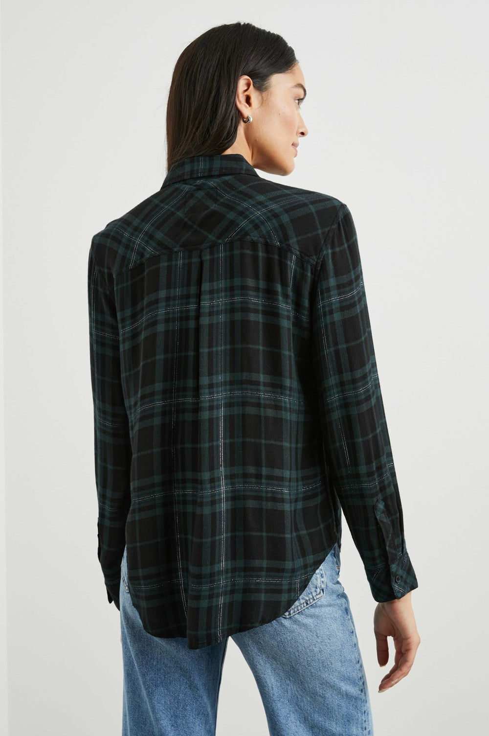 HUNTER SHIRT - FOREST SLATE TINSEL| Rails online