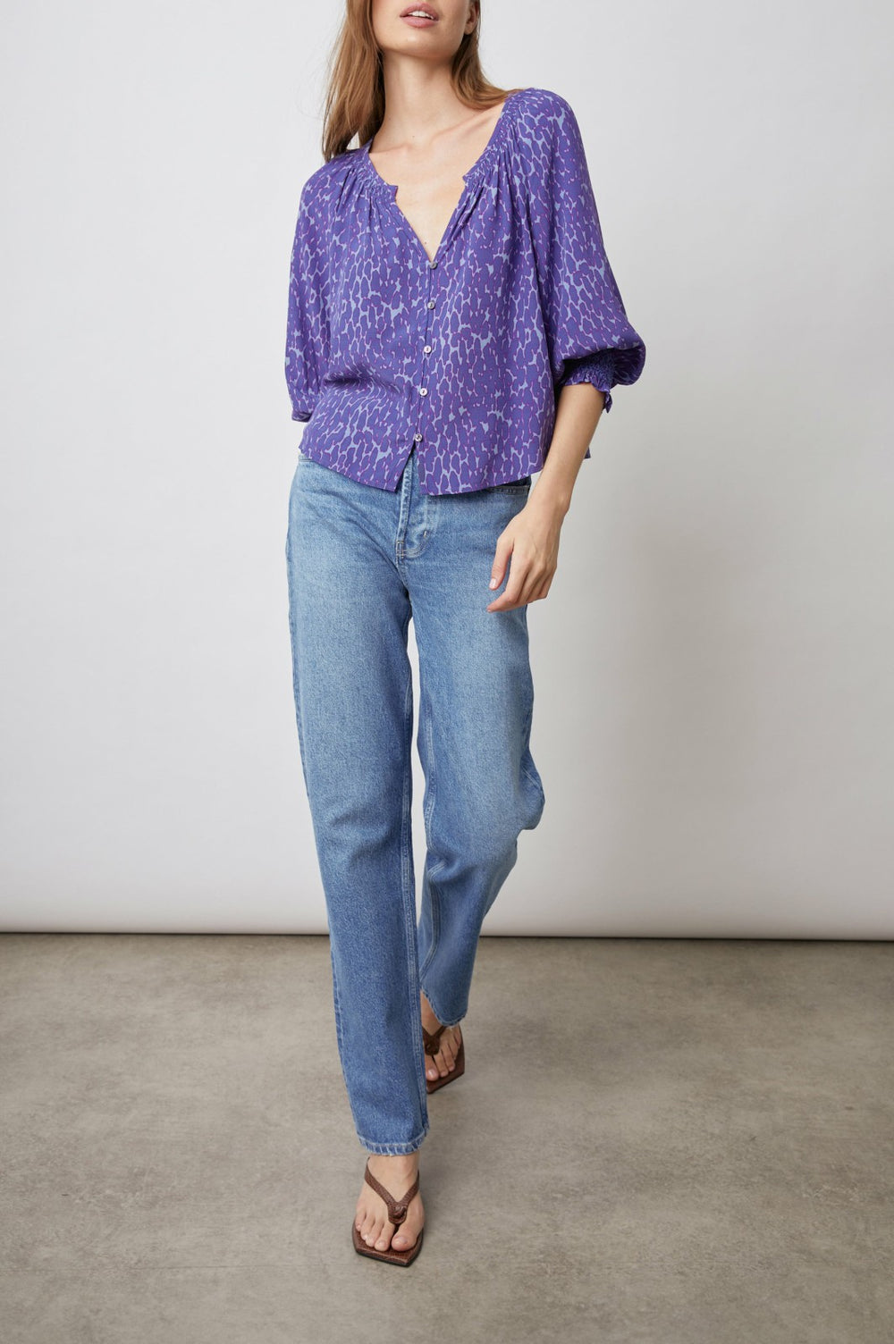 MARIAH TOP - STATIC LEOPARD| Rails near me