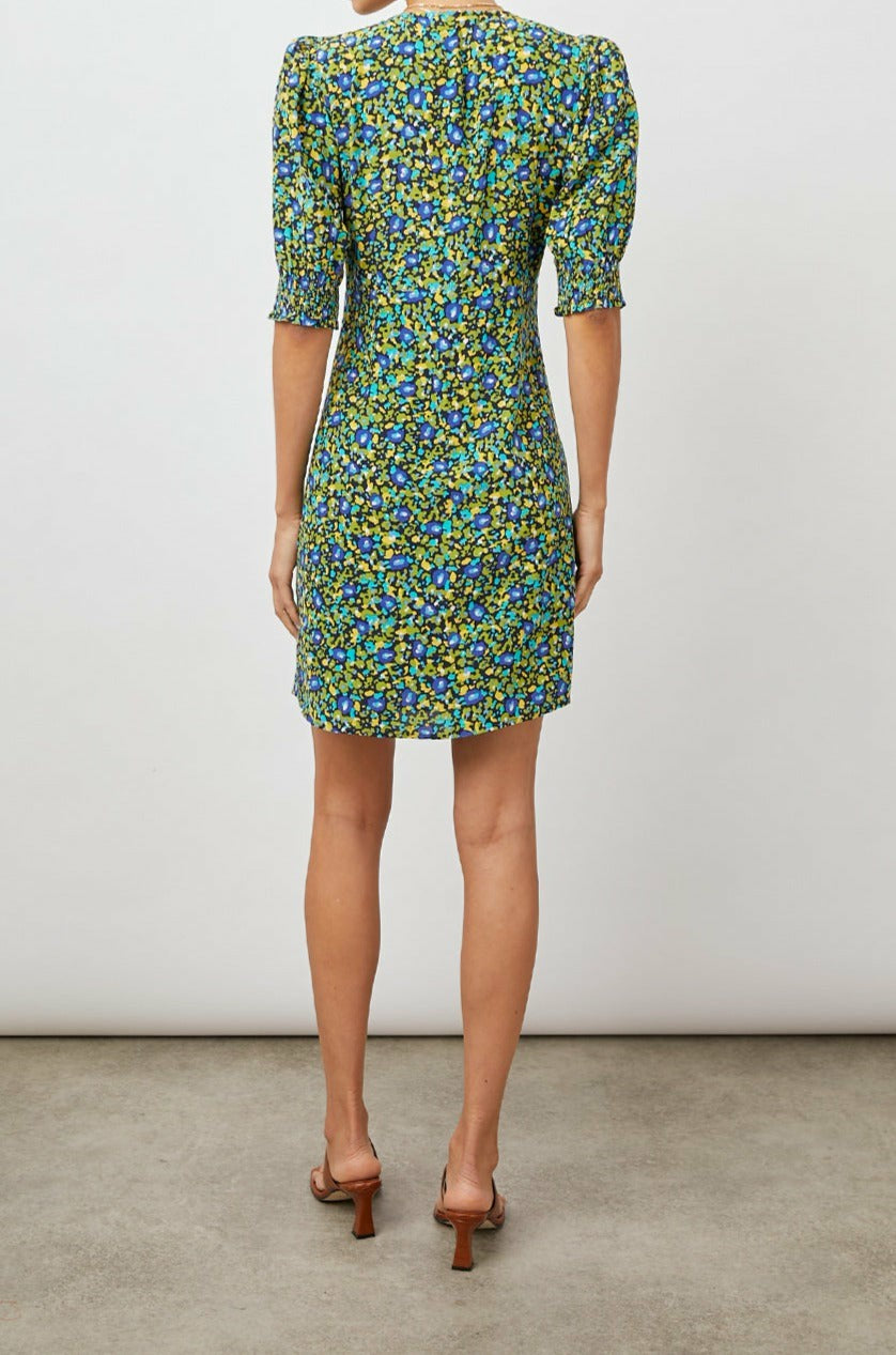 ROMA DRESS - ABSTRACT GARDEN| Rails on sale
