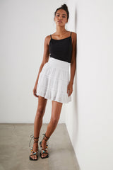 ADDISON SKIRT - WHITE LACE DETAIL| Rails near me