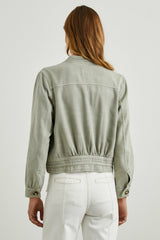 ALMA JACKET - SAGE| Rails outlet