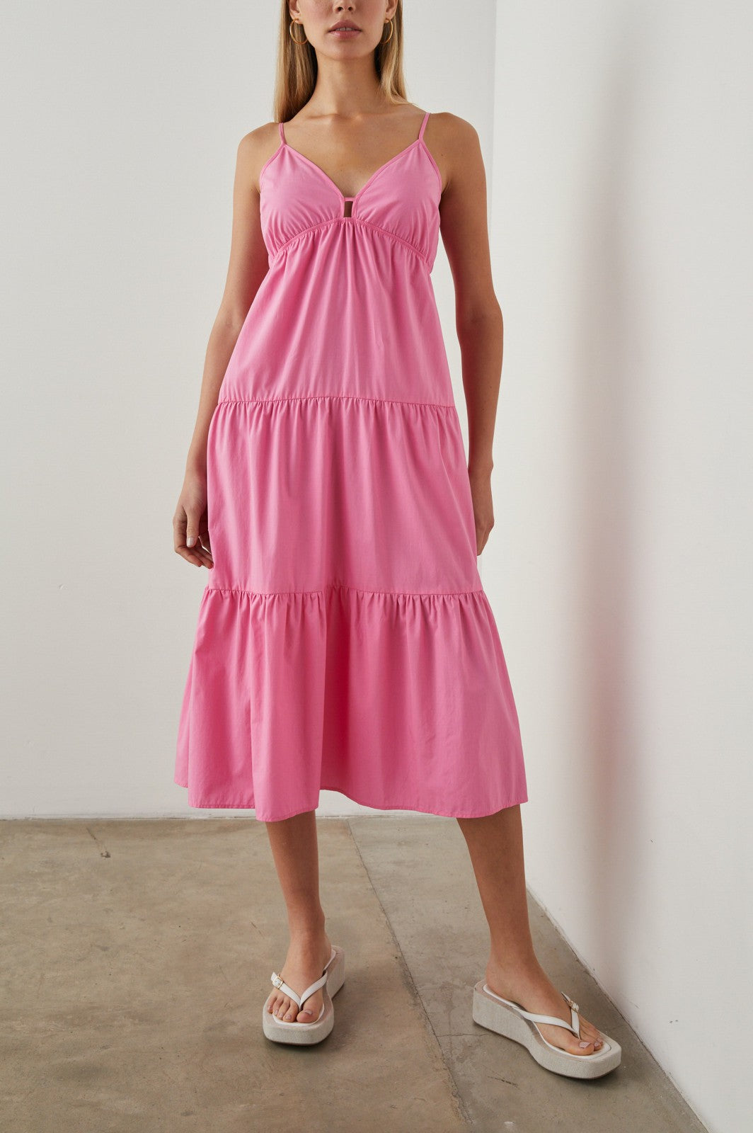 AVRIL DRESS - HOT PINK| Rails outlet