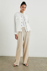 COLLINS JACKET - GAUZE WHITE| Rails on sale