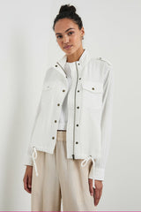 COLLINS JACKET - GAUZE WHITE| Rails on sale