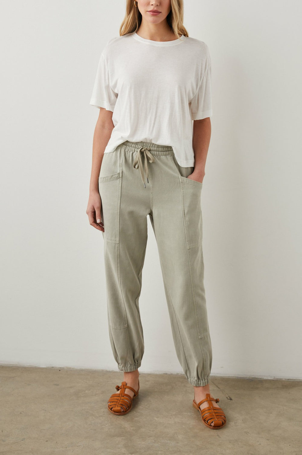 HAVEN PANT - SAGE| Rails outlet