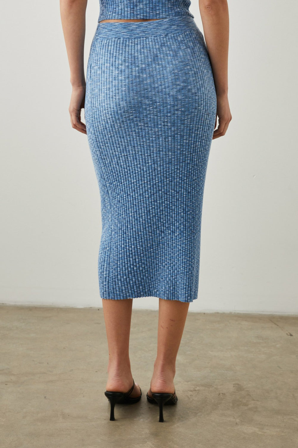 KENDALL SKIRT - BLUE MULTI SPACE DYE| Rails US